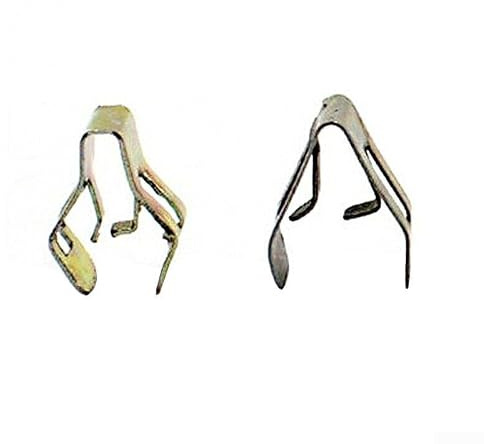 Lot de 40 rivets métalliques solides pour tableau de bord de voiture, tableau de bord, radios, CD, panneau U, mot