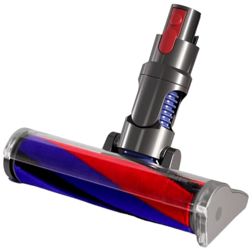 KENVOR Bürste passend für Dyson V7 V8 V10 V11 V15 Gen5 Staubsauger | mit Grüner LED-Leuchte ,Bodendüse und Bodenbürste ,Ersatzbürste für Dyson Ersatzteile ,Kein Originalteil