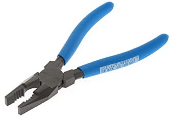GEDORE Kombizange zum Schneiden/Halten/Drehen, lange Schneiden, Antirutsch-Griff, DE-Modell, Länge 160 mm, 8210-160 TL