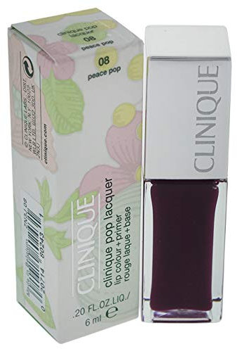 Clinique Pop Lacquer Lip Colour 08 peace pop, 1er Pack (1 x 7 ml)