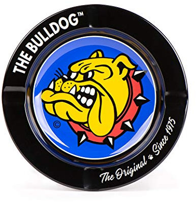 The Bulldog Amsterdam Metallaschenbecher schwarz