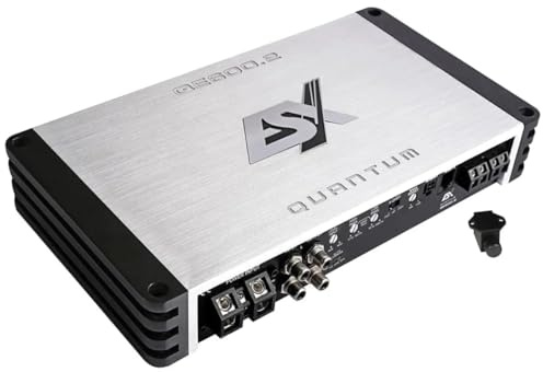ESX QE600.2-2-Kanal Verstärker Endstufe brückbar | Class D/Digital