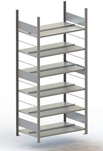 Meta - Steckregal 2200x1000x600 mm verzinkt Fachlast 80 Kg