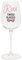 Bicchiere da vino umoristico 'Rosé Tinted Glasses', 420 ml