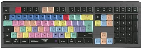 Logickeyboard Adobe Premiere Pro CC Astra 2 FR Mac Tastatur