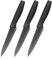 Lomgwumy Fruit Knife, Fruit Knife Set, with Scabbard, Exquisite and Beautiful, Fruit Knives Small is Suitable for Most Vegetables, Fruits and Meat (Black)