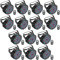 HOLDLAMP 14 Stücke 36 LED Par Scheinwerfer Bühnenlicht, RGB LED Par Strahler Party Lichter mit Fernbedienung DMX512 Discolicht für Bar DJ Show Disco Geburtstag Halloween Weihnachten