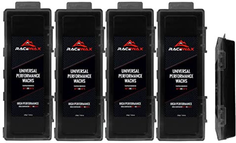 RaceWax Universal Wachs Black Edition Ski Langlauf Snowboard All IN ONE Wax 1 kg