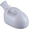 Urinoir, 2L Anti-Odeur pour Hommes avec Couvercle Matériau Abs Respectueux De l'environnement Collecteur D'Urine Portable Adulte Blanc