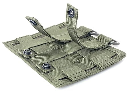 MOOKEENONE MOLLE-Patch-Panel, Organizer-Tasche, Einsatz-Befestigung für taktische Weste, Tasche, Konverter-Adapter