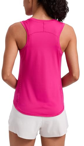 CRZ YOGA Lightweight Racerback Tank Top Granita Pink 14