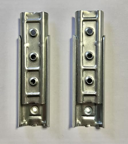 AM Outillage 2 Jeux de glissière de 12 cm de Haut pour Fixation de tête de lit
