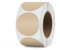YIKIADA Khaki Punkte Thermo-Etikett Vinyl 38 mm Selbstklebend Rolle Adressaufkleber Wasserdicht Drucker Aufkleber für Logo Barcode QR Code Inventar 500 Stück