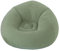 ED ENJOY HOME Fauteuil d'extérieur Gonflable, 100x100 cm, Vert Sauge, 100% PVC Flocké, Collection Jardin Borneo