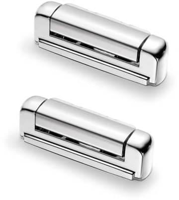 Bisagras para Puertas Correderas de Nevera HORECA, 2 Piezas, Acero Inoxidable