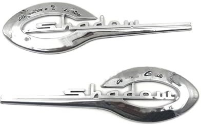 Adesivo Serbatoio Moto 3D Emblema Distintivo Serbatoio Carburante Adesivo Rilievo del Carro Armato Della Protezione Per Ho&nda Shadow VT VTX 400 600 750 1100