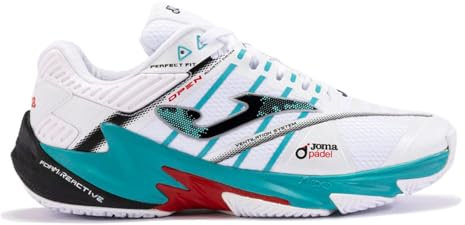 Joma Tenis, Zapatillas de pádel Hombre, Blanco, 44 EU