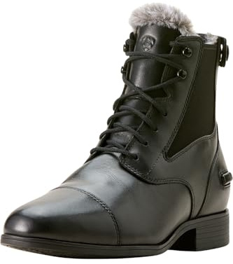 ARIAT 2024 Womens Kendall Back Zip Sherpa Paddock Stiefel 10053765 - Black