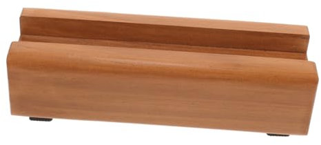 LIFKICH Holz Bodenspiegelständer Stabiler Spiegelhalter Minimalistisches Design für Ganzkörperspiegel Robuste Holzstruktur Rutschfester Ständer für Verschiedene Spiegelgrößen
