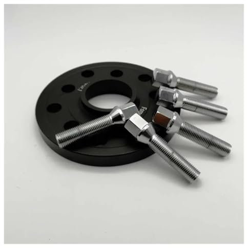 DZSLLOOI Auto Rad Spurverbreiterungen Für Skoda Für Octavia Für Rapid Für Fabia Für Kodiaq Spurverbreiterungen Verbreiterungssatz 5x100 5x112 15mm 20mm CB 57.1 Adapter Radabstandshalter(12mm)