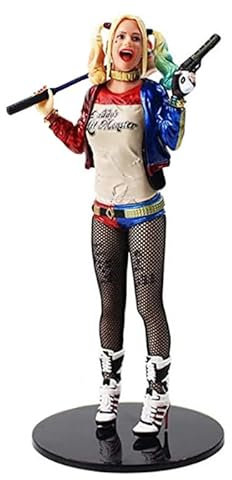 Jilijia Harley Actionfigur Anime Girl Figur Harley Figur Stehposition PVC Statue Modell Sammlerstück Ornament