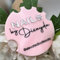 Custom Nail Props for Pictures,Personalized Nail Art Tray Photo Prop Acrylic Sign,Nail Prop Display Palette Custom Logo Gift for Nails Artist Salon Accessories Photo Props Customized (Pink)