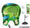 Toilet Golf Set, Miniatur-Golf-Bathroom Game, 80 x 69 cm, tragbar, Putting Games, Fun Toilette, Wand für Wohnzimmer, Schlafzimmer, PE, PVC, ABS, PP, nicht-gewebter Stoff