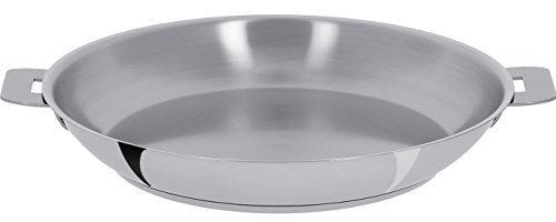 Cristel - P20Q- Poêle inox 20cm sans poignée amovible - Collection Mutine.