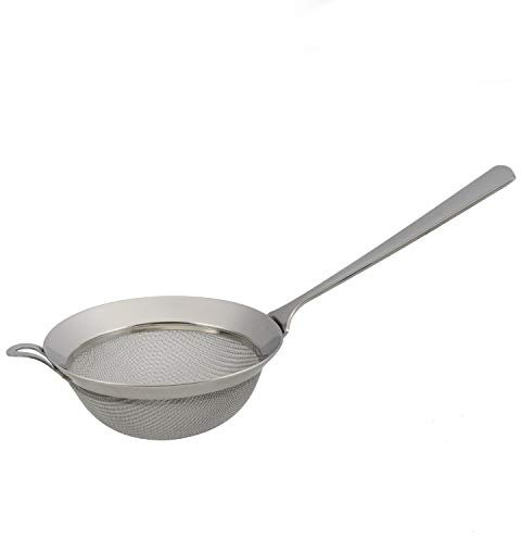 PIAZZA - Colino Acciaio Inox Maglia Fine 14 Cm - Setaccio da Cucina per Liquidi e Alimenti (Spremute, Frullati, Sughi, Salse, Creme, Farina, Pasta, Riso) Aggiungilo al tuo Set Utensili da Cucina