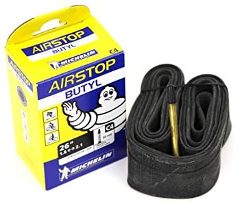 Michelin - Schlauch 26 Zoll Typ C2 Modell Airstop Butyl Maße 100/150 Standardventil 36 mm