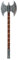 Denix Deko Doppelaxt der Walküre L 71 cm Axt Wikinger
