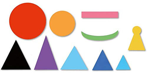 Betzold - Montessori-Lernmaterial-Set magnetische Wortarten-Symbole - Deutsch