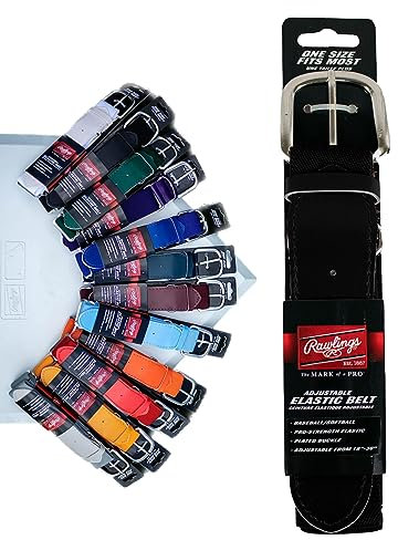 Rawlings verstellbarem Gürtel, Unisex, BLT, Schwarz, Einheitsgröße