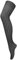 Sock Snob Womens 80 Den Opaque Coloured Winter Fashion Tights (8-14 UK 36/42, Ribbed Black/White)
