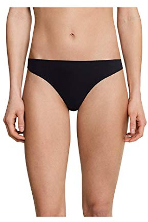 Schiesser Damen String Invisible Lace 3er Pack, Größe:42, Farbe:Schwarz (000)
