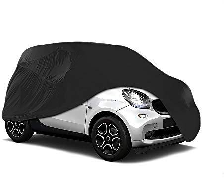 Xtremeauto™ Universal Breathable Indoor Garage Showroom Super Soft Dust Proof Car Cover (Black, Small : 390x139x115cm)