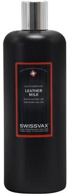 SWISSVAX Leather Milk Lederpflegemilch - Lederemulsion zur Pflege, 470 ml