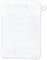 möve Bamboo Luxe Waschhandschuh 15 x 20 cm aus 60% Baumwolle / 40% Viskose aus Bambus-Zellstoff, snow