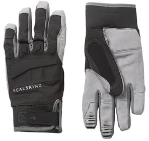 SealSkinz Unisex Handschuhe All Weather MTB Handschuhe, schwarz/grau, L, 2019120403