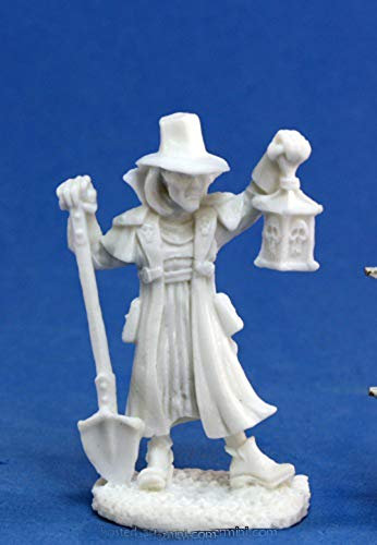 Pechetruite 1 x Townsfolk Undertaker - Reaper Bones Miniature zum Rollenspiel Kriegsspiel - 77143