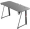 ZStyle Tavolo scrivania da Gaming Desk Postazione Computer Carbonio porta Cuffie Portabicchiere Laptop da Gioco Gestione Cavi Ergonomica Gamer (M)