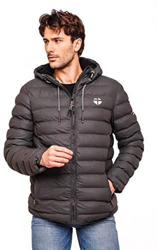 STONE HARBOUR Herren warme Winter Steppjacke Zaharoo S-3XL