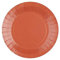 Santex 10 assiettes terracotta - 22.5 cm