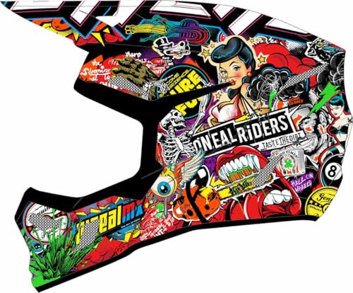 O'NEAL 3SRS Helm Kinder CRANK Multi/Größe L
