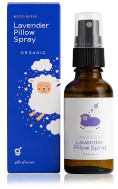 2x BIO Lavendelspray 30ml - Schlafspray für erholsamen Schlaf, Lavendel Kissenspray, Luftspray für Entspannung und Ruhe, mit echtem Lavendelöl, alkoholfreies Einschlafspray für Kopfkissen