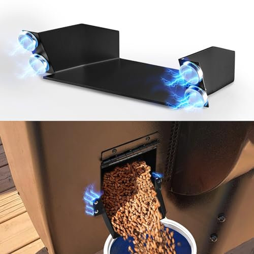 Smoker Pellets Helper Chute für Traeger Grill, Magnetische Reinigungsschacht zum einfachen Sammeln von Pellets, Zubehör für Traeger Smoker Grill Ironwood 885, Pro Series 34, Pro Series 22, Pro D2 575,