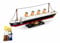 BirnePower Klemmbausteine Spielbausteine Spielset für Kinder Schiff Bausatz Spielfigur 481 Teile Ausflugsschiff Titanic Bausteine Spielzeug G158013