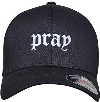Mister Tee Unisex Pray Flexfit Wooly Combed L/XL blk/blk