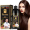 Schwarze Haare färben, Haare färben Shampoo für Männer und Frauen, Haarfarbe Shampoo für graue Haare Abdeckung, Shampoo Para Canas, Haare färben Shampoo 3 in 1, 16.9 Fl Oz (Dark Brown)