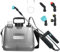 Pompa a Spalla Elettrica 8L Nebulizzatore a Batteria Portatile Pompa Irroratrice Ricaricabile per Piante Giardino Frutteto (Grigio)